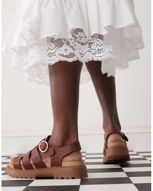 Timberland Brown Clairemont Way Fisherman Sandals