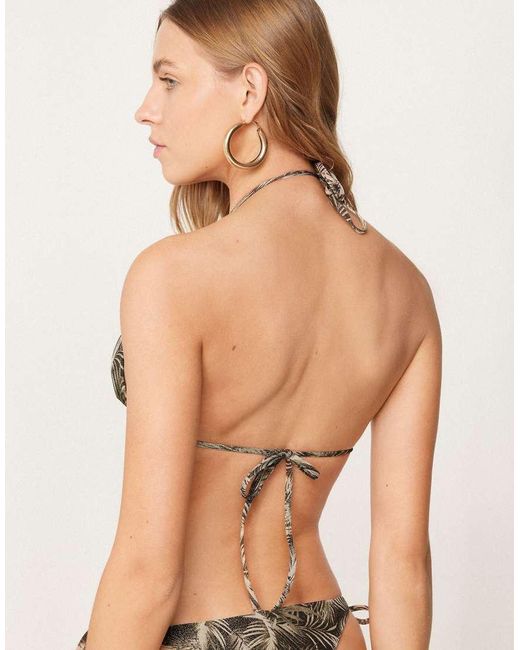 Tezenis Natural Golden Tropics Bikini Top