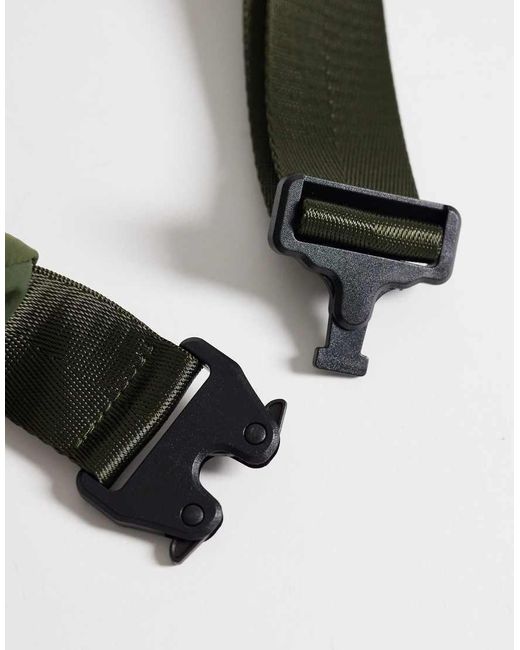 ASOS Green Nylon Crossbody Bag for men