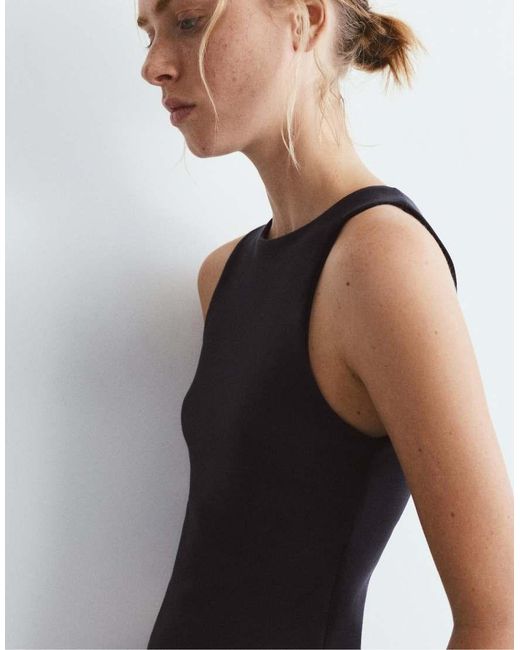 Pull&Bear Gray Tank Top With Modal