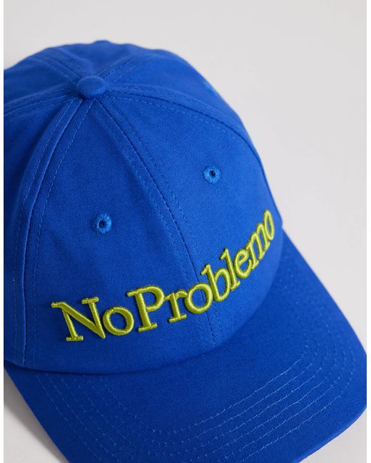 No Problemo – kappe aus 100% baumwolle in Blue für Herren