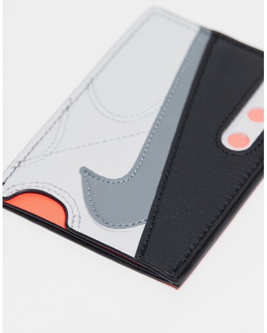 Nike White Icon Air Max 90 Card Wallet for men
