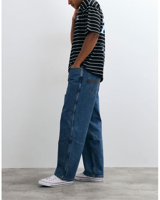 Prospect - jean ample - délavé Parlez pour homme en coloris Blue