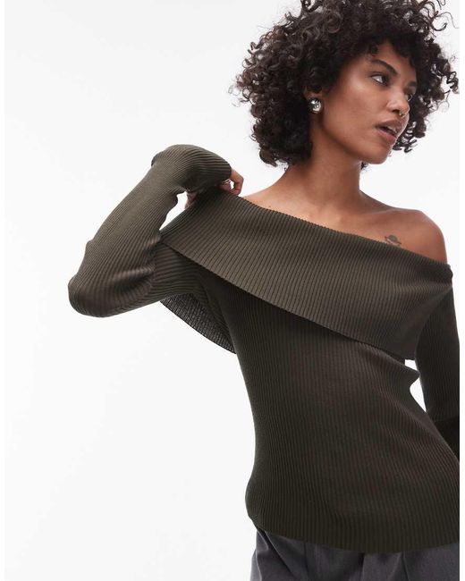 Top A Maniche Lunghe di ARKET in Black