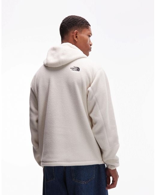 The North Face Gray – dirus – kapuzenpullover aus fleece