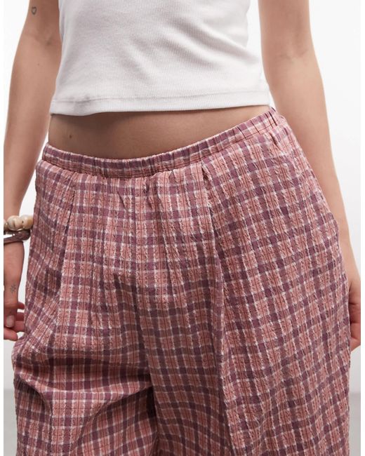 Collusion Pink Baggy Longline Jort