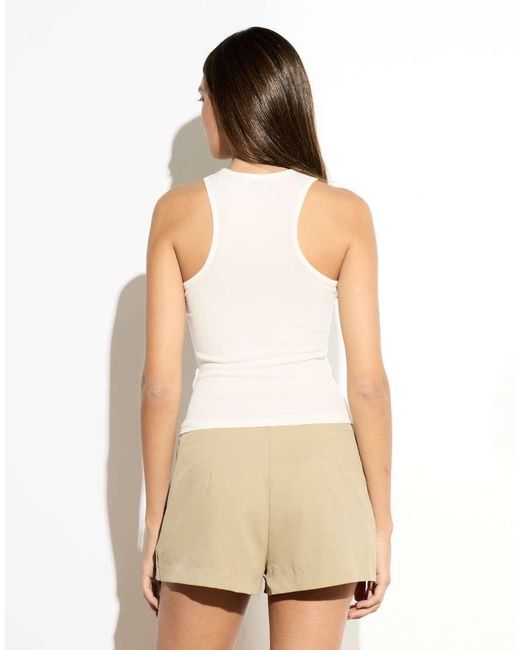 NARRATED White Mini Skorts