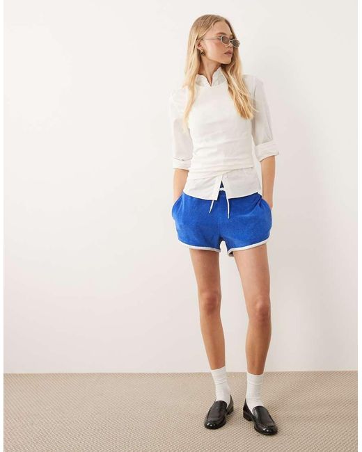 Polo Ralph Lauren White Knit Sport Shorts