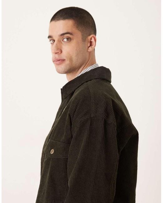 Prohibited Black Pitstop Overshirt for men