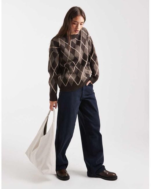 Threadbare Blue Crew Neck Jumper