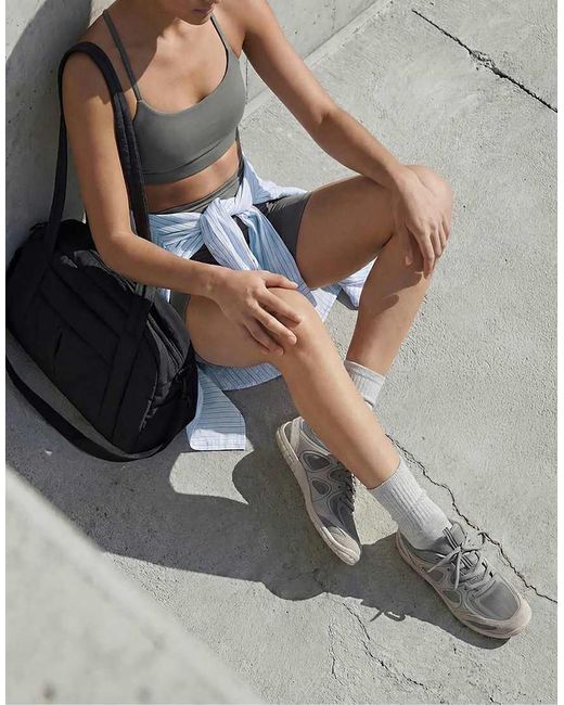 Oysho Gray Barefoot Multi-activity Sports Trainers