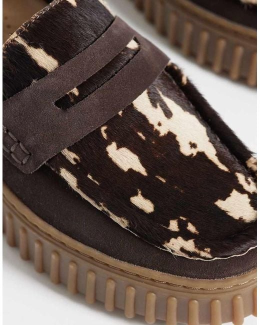Clarks Brown Torhill Penny Shoes