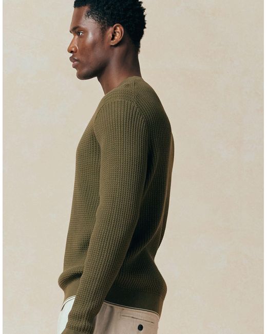 Sweat en maille Mango pour homme en coloris Green