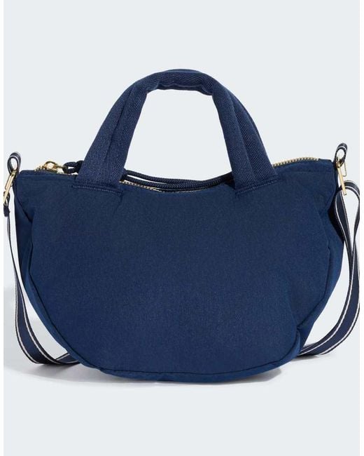 Adidas Originals Blue Adidas Og Sport Croissant Bag Extra Small