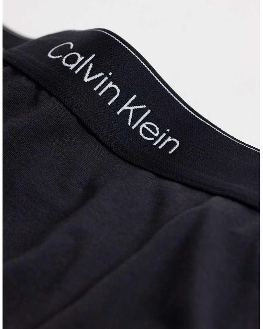 Calvin Klein Blue Microfibre Stretch 5 Pack Boxer Briefs for men