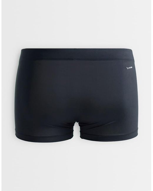 Adidas Blue Active Micro 3 Pack Trunks for men