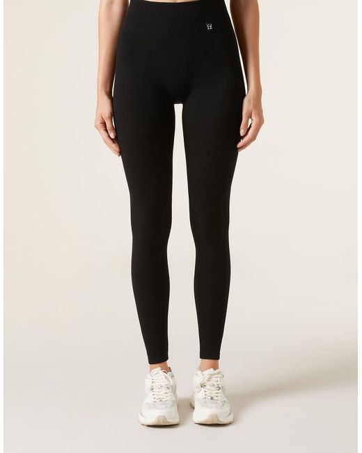Calzedonia Black Seamless Sports Leggings