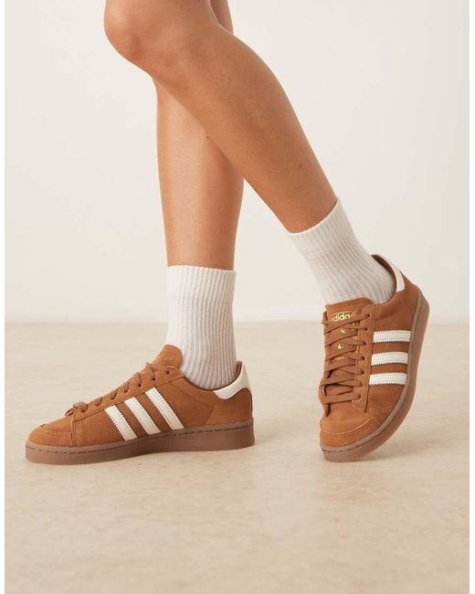 Adidas Originals Jabbar Trainers In Natural For Men Lyst UK Adidas Originals Jabbar Trainers In Natural For Men Lyst UK