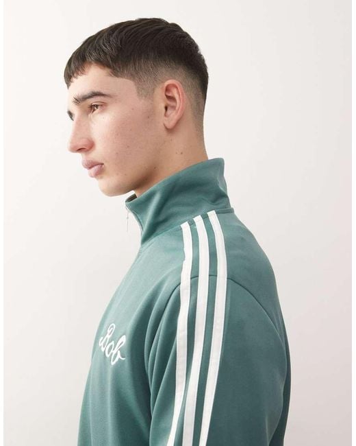 Adidas Originals Green Adidas Football Jamaica Bob Marley Tracktop