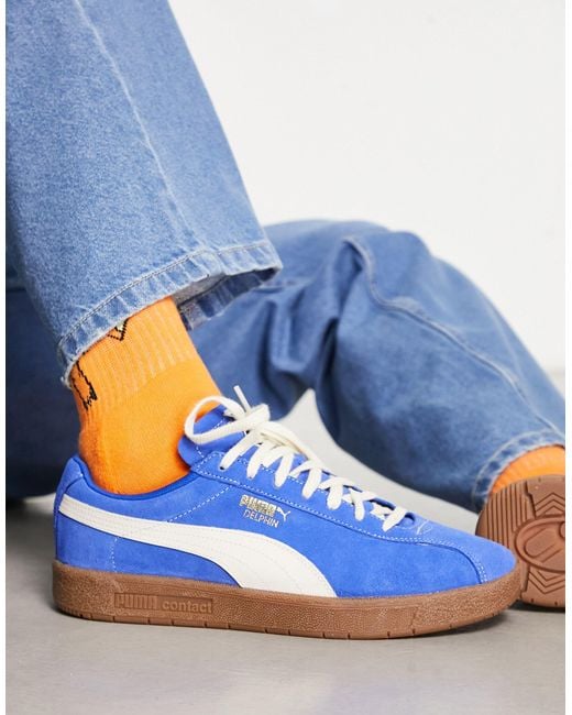 Delphin - sneakers reale con suola di PUMA in Blue da Uomo
