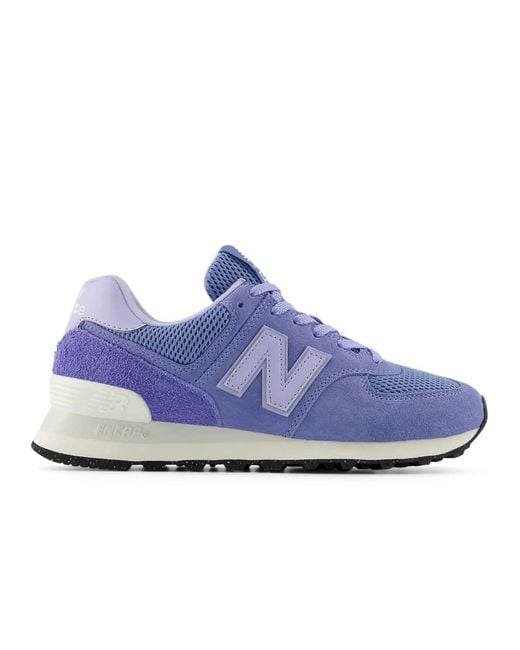 New Balance Blue 574 Trainers