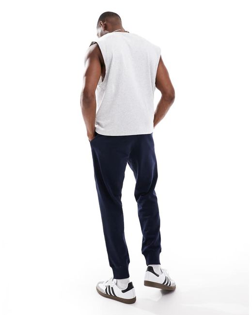 Champion Blue Authentic Rib Cuff Pants for men
