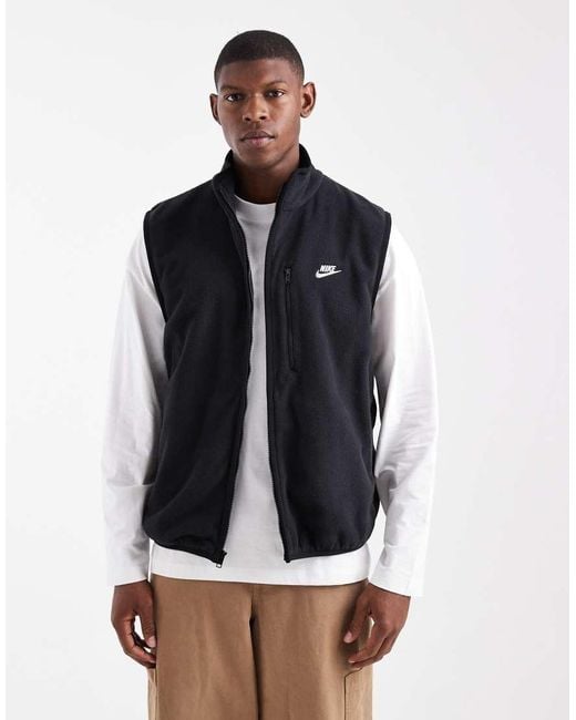 Nike Blue Club Fleece Gilet for men