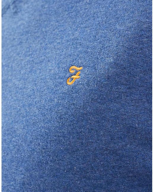 Sudadera Con Cuello Redondo Tim De Farah de hombre de color Blue