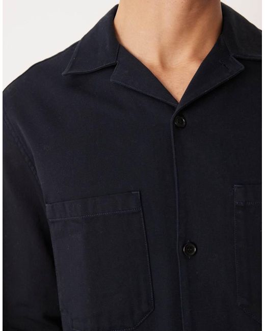 ARKET Black Pure Cotton Shirt for men