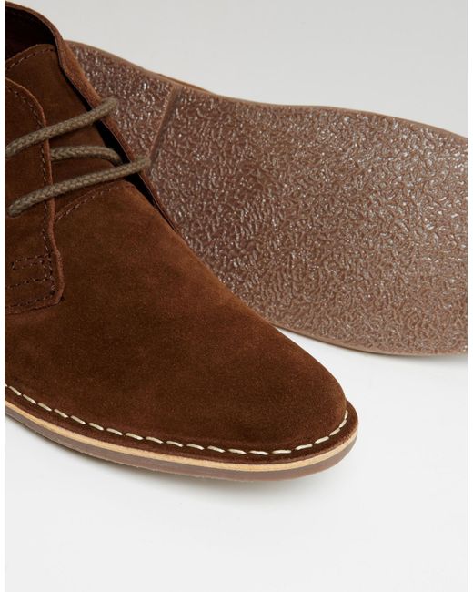red tape gobi suede men's desert boots