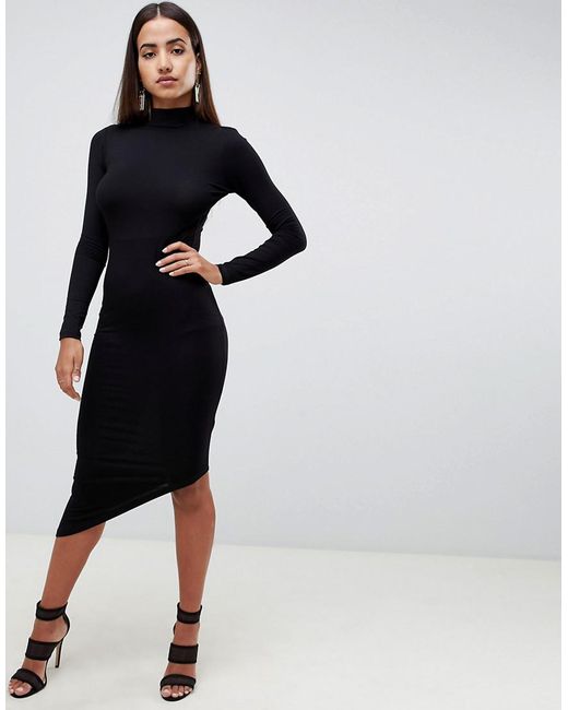 bodycon midi dress with open back view bodycon midi dress with open back view