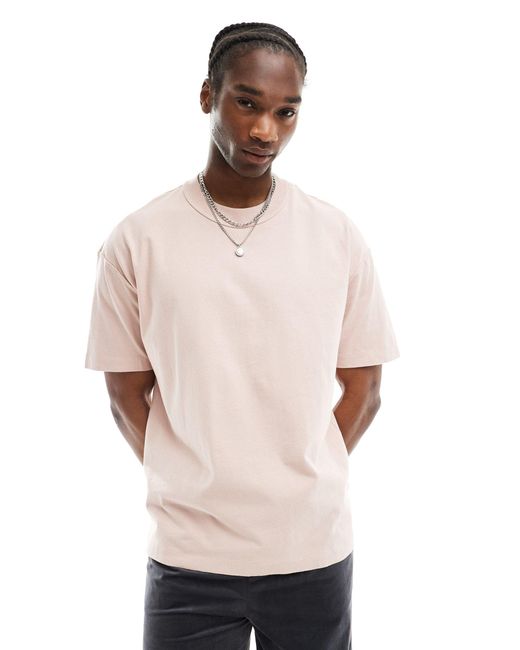 AllSaints Natural Isac Oversized T-shirt for men