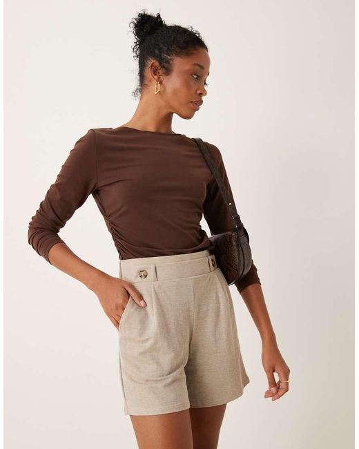 Jdy White Jersey Short Co-ord