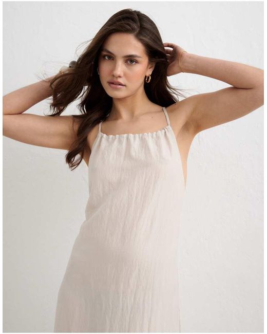 Aim'n Natural Sand Riviera Maxi Dress