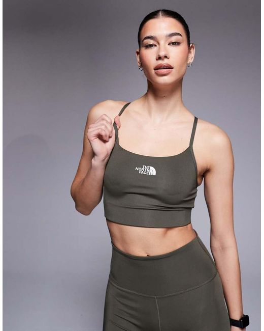 The North Face Gray Flex Training Bra