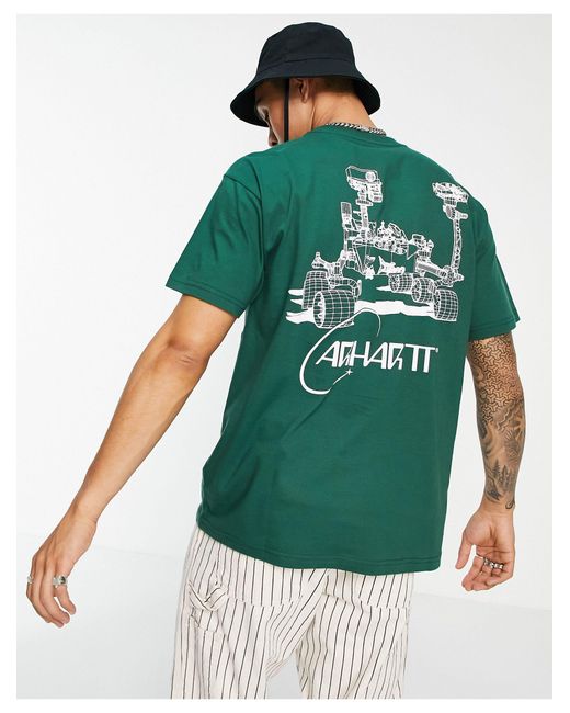 Carhartt WIP – orbit – es t-shirt in Green für Herren