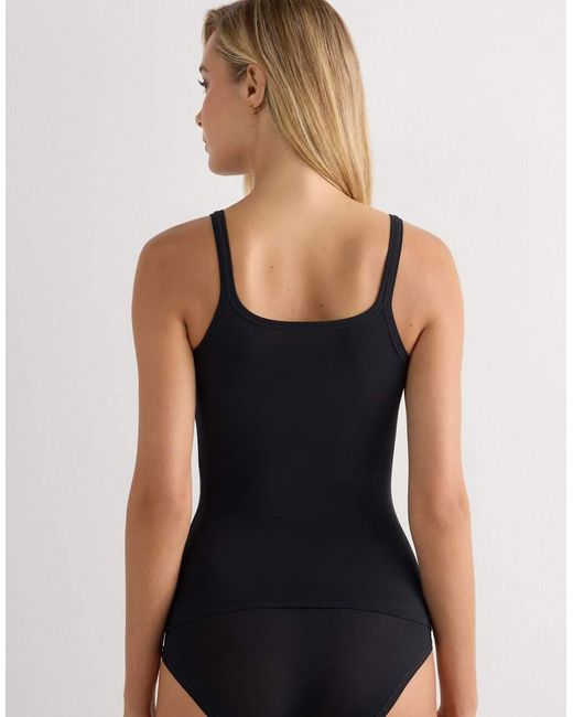 Intimissimi Black Ultralight Cotton Top