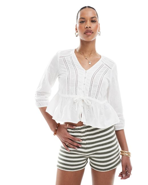 ONLY White – bluse