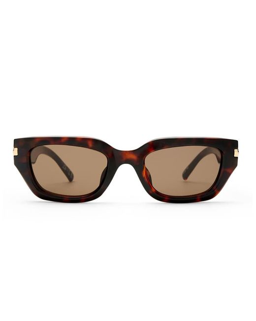 Le Specs Brown Cubito Sunglasses