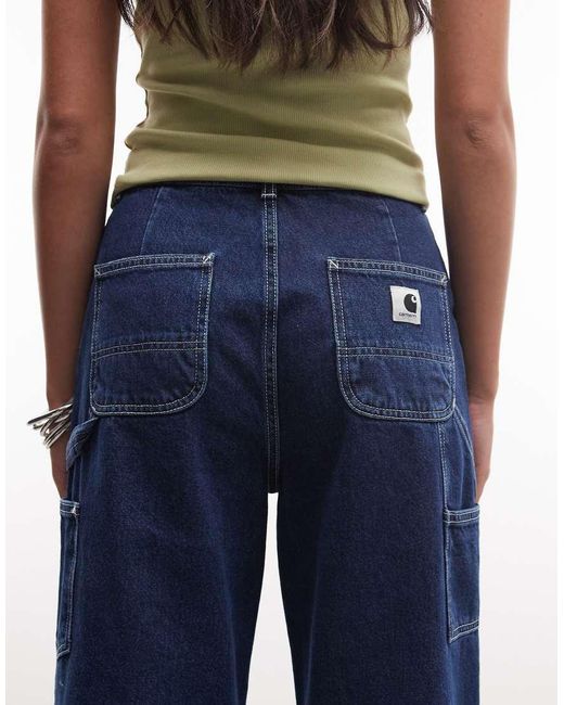 Carhartt Blue Jens Loose Fit Jeans
