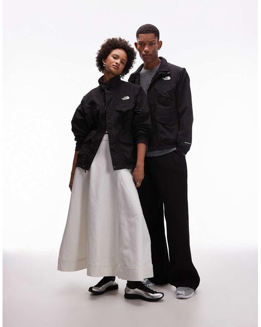 The North Face Black Bessan Unisex Convertible Pocket Jacket