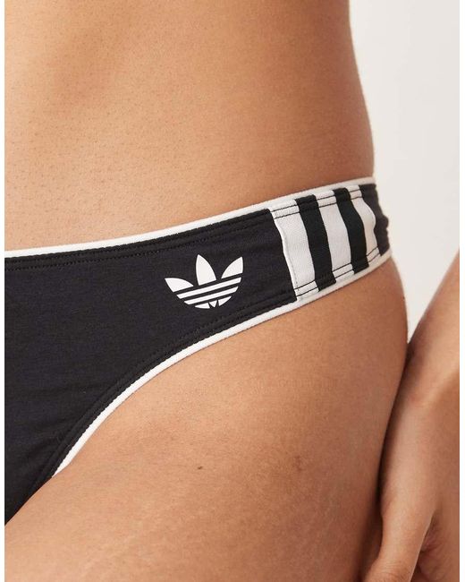 Adidas Black Adicolour Comfort Flex Thong