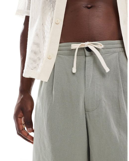 Threadbare – shorts in White für Herren