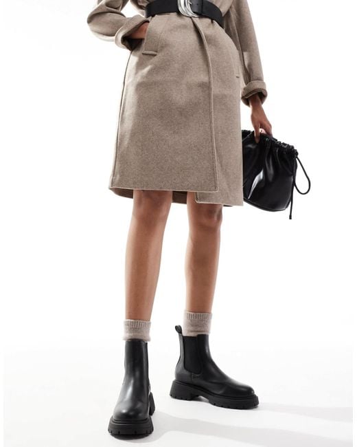 asos chunky chelsea boots