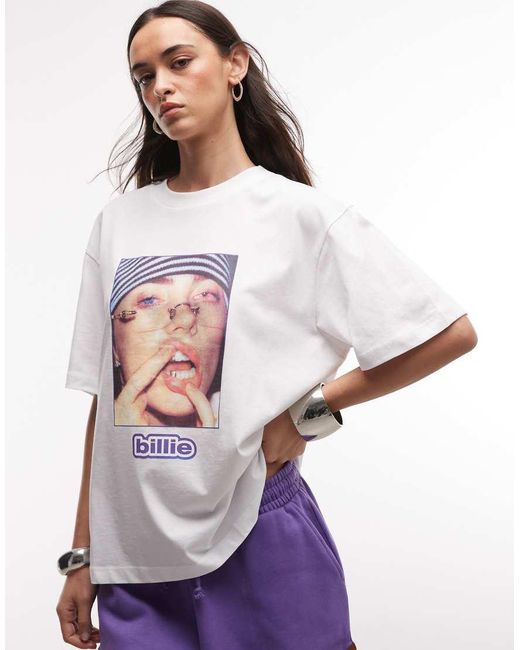 X Billie Eilish ASOS de color White