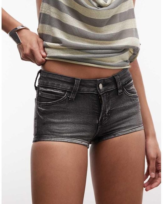 Cheap Monday White Booty Bei Denim Hotpant Shorts