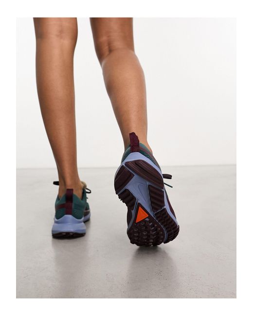 React pegasus trail gore-tex - baskets - gris foncé multicolore Nike en coloris Blue