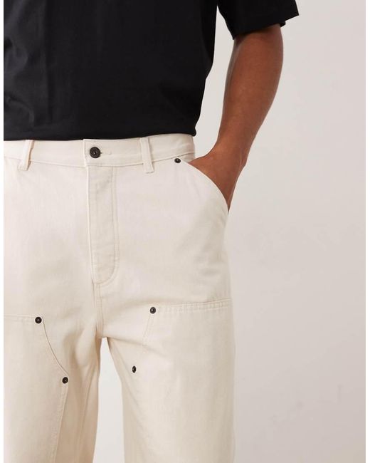 HUGO Black Carpenter Trousers for men