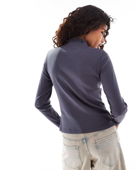 PUMA Blue – classics – geripptes sweatshirt