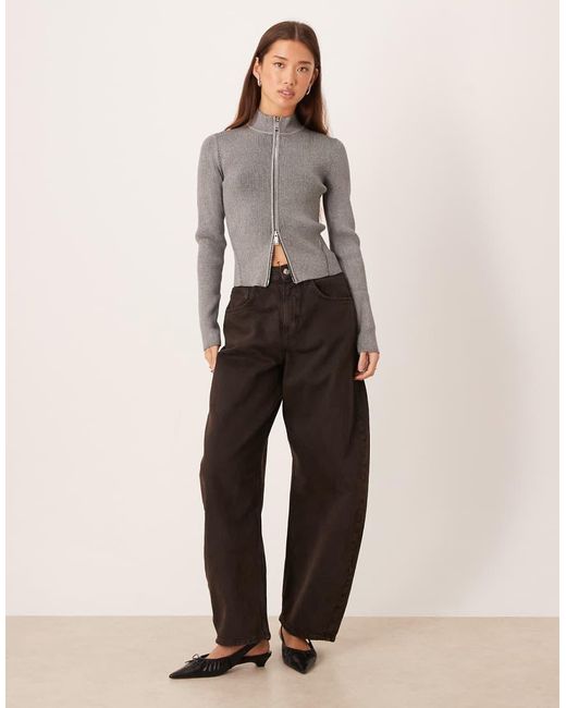 Calvin Klein Geribbeld Vest in het Gray